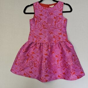 Crewcuts Pink Floral Kids Dress